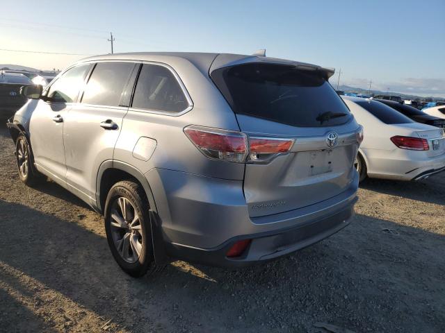 Изображение 2 2014 TOYOTA HIGHLANDER LE 2014 с VIN 5TDBKRFH3ES009963
