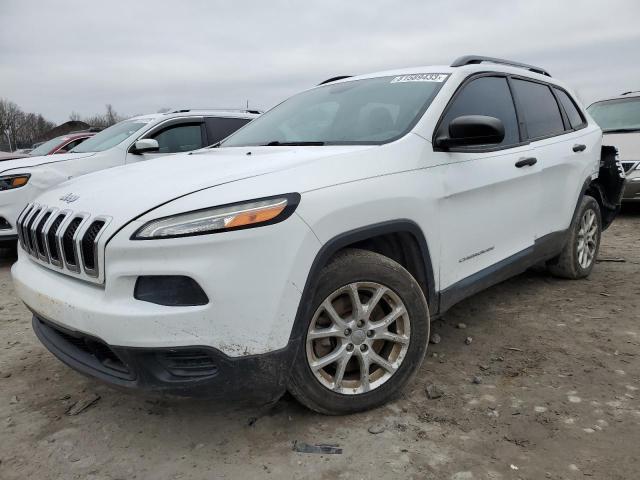 Image 1 of 2016 JEEP CHEROKEE SPORT 2016 with VIN 1C4PJLAB8GW372741