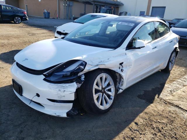 Image 1 of 2022 TESLA MODEL 3  2022 with VIN 5YJ3E1EA6NF145137