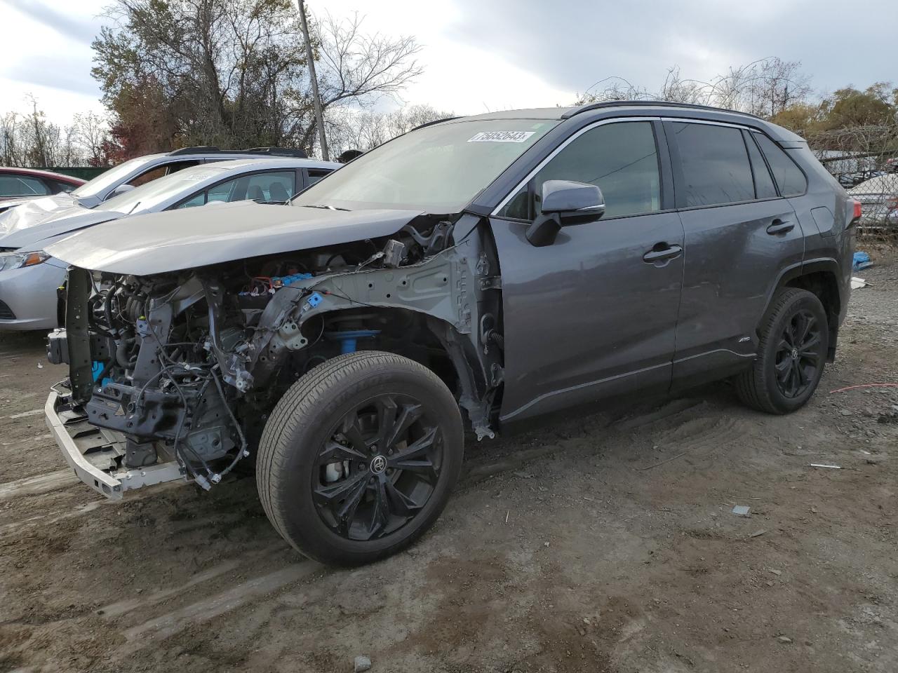 Image 1 of 2022 TOYOTA RAV4 SE 2022 with VIN JTM16RFV1ND065319
