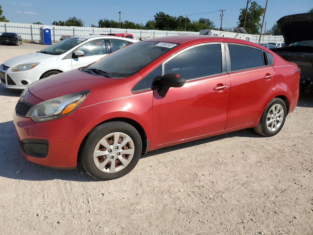 Изображение 1 2013 KIA RIO LX 2013 с VIN KNADM4A30D6228487