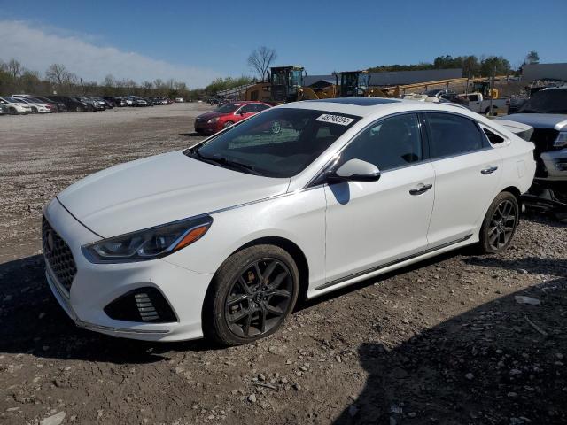 Image 1 of 2018 HYUNDAI SONATA SPORT 2018 with VIN 5NPE34AB8JH649635