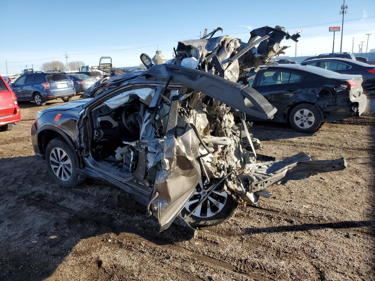 Image 2 of 2021 SUBARU OUTBACK PREMIUM 2021 with VIN 4S4BTAFC4M3107981