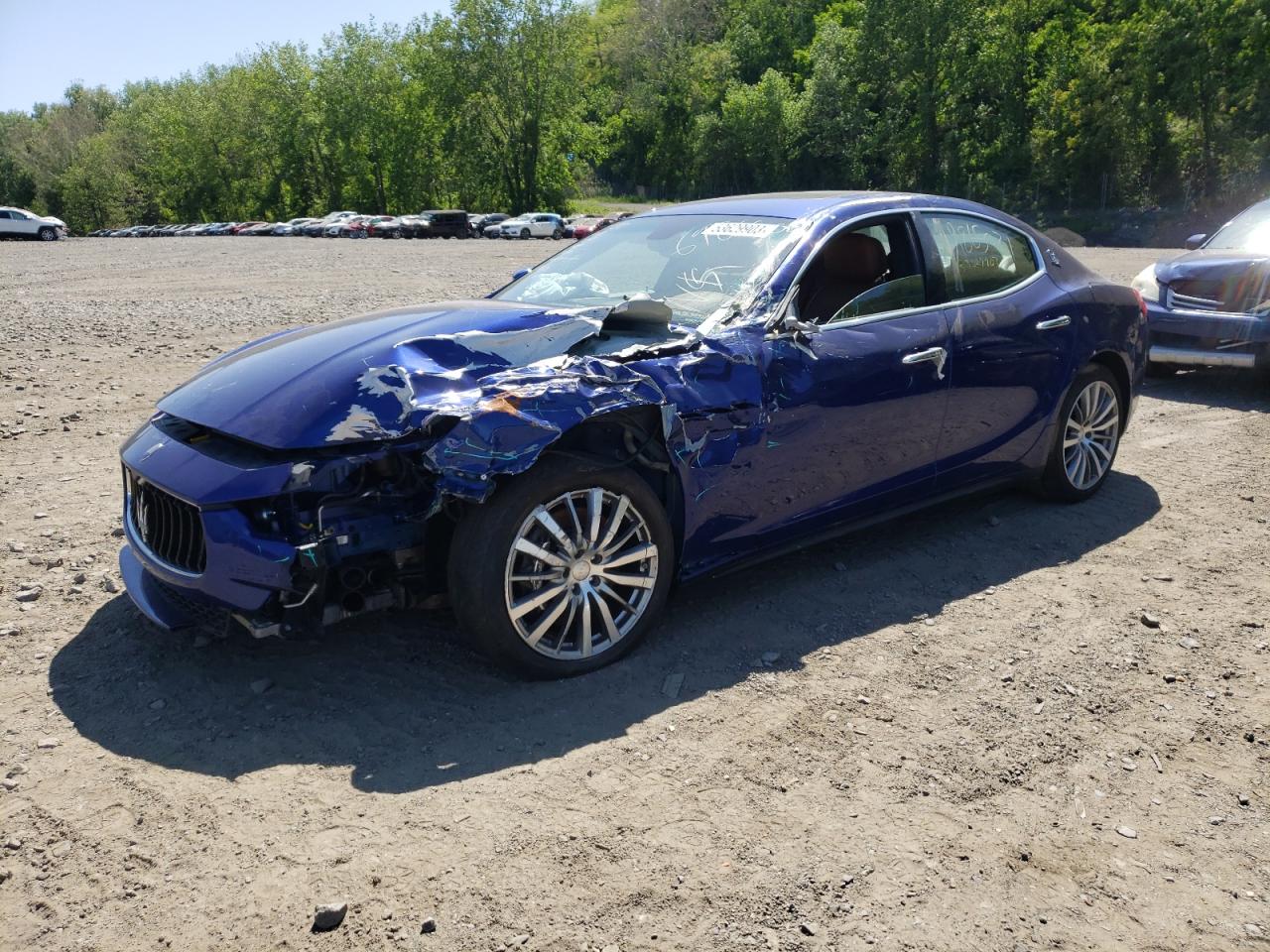 Image 1 of 2016 MASERATI GHIBLI S 2016 with VIN ZAM57RTA3G1176938
