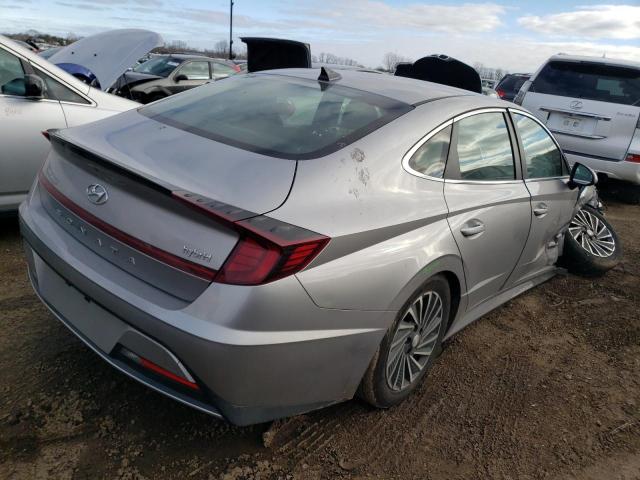Image 3 of 2021 HYUNDAI SONATA HYBRID 2021 with VIN KMHL34JJ9MA031066