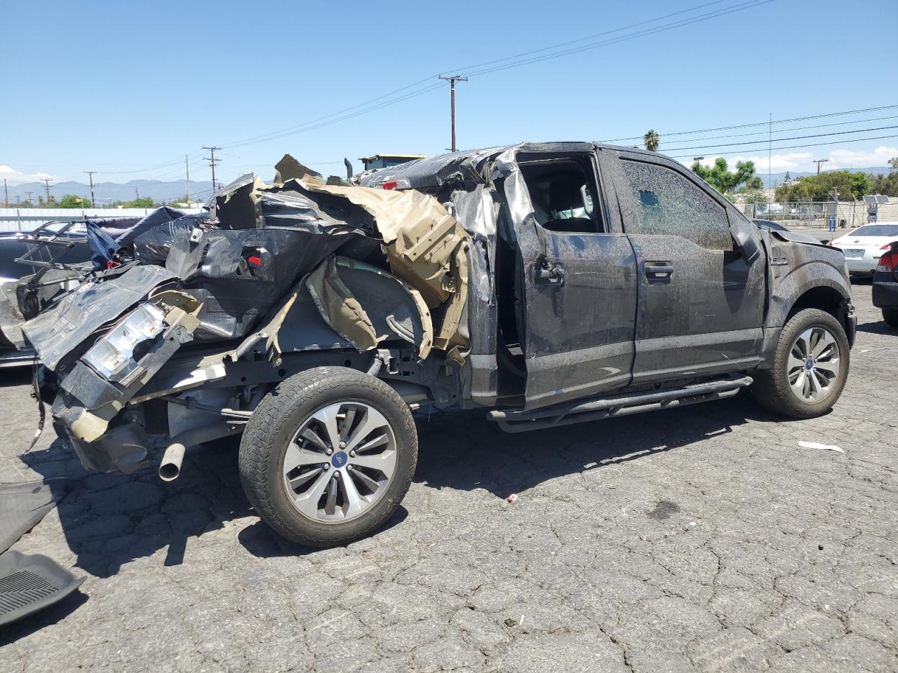Image 3 of 2020 FORD F150 SUPERCREW 2020 with VIN 1FTEW1EP2LKF17907