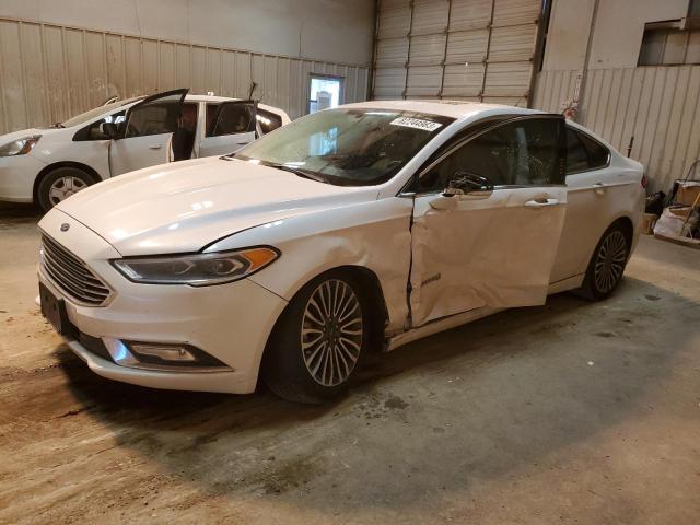 Image 1 of 2017 FORD FUSION TITANIUM HEV 2017 with VIN 3FA6P0RU9HR349817