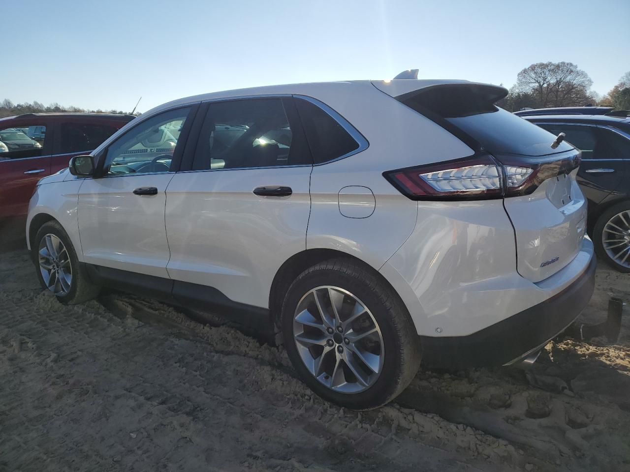 Image 2 of 2018 FORD EDGE TITANIUM 2018 with VIN 2FMPK4K85JBB70109