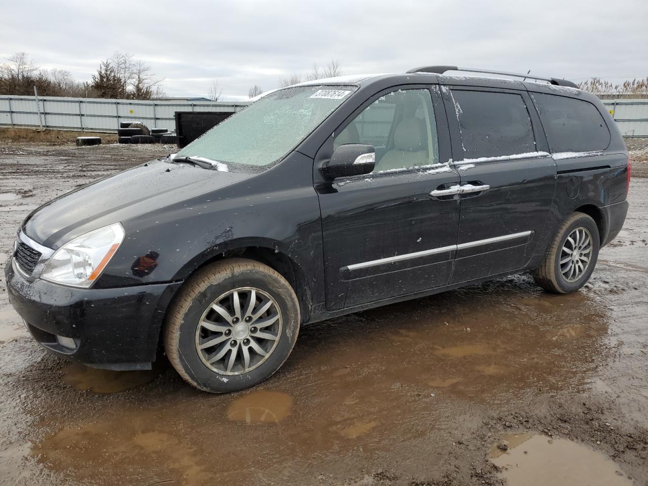 Image 1 of 2011 KIA SEDONA EX 2011 with VIN KNDMH4C74B6386836