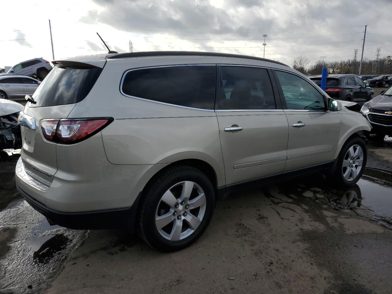 Obraz 3 z 2015 CHEVROLET TRAVERSE LTZ 2015 z VIN 1GNKRJKD8FJ190127