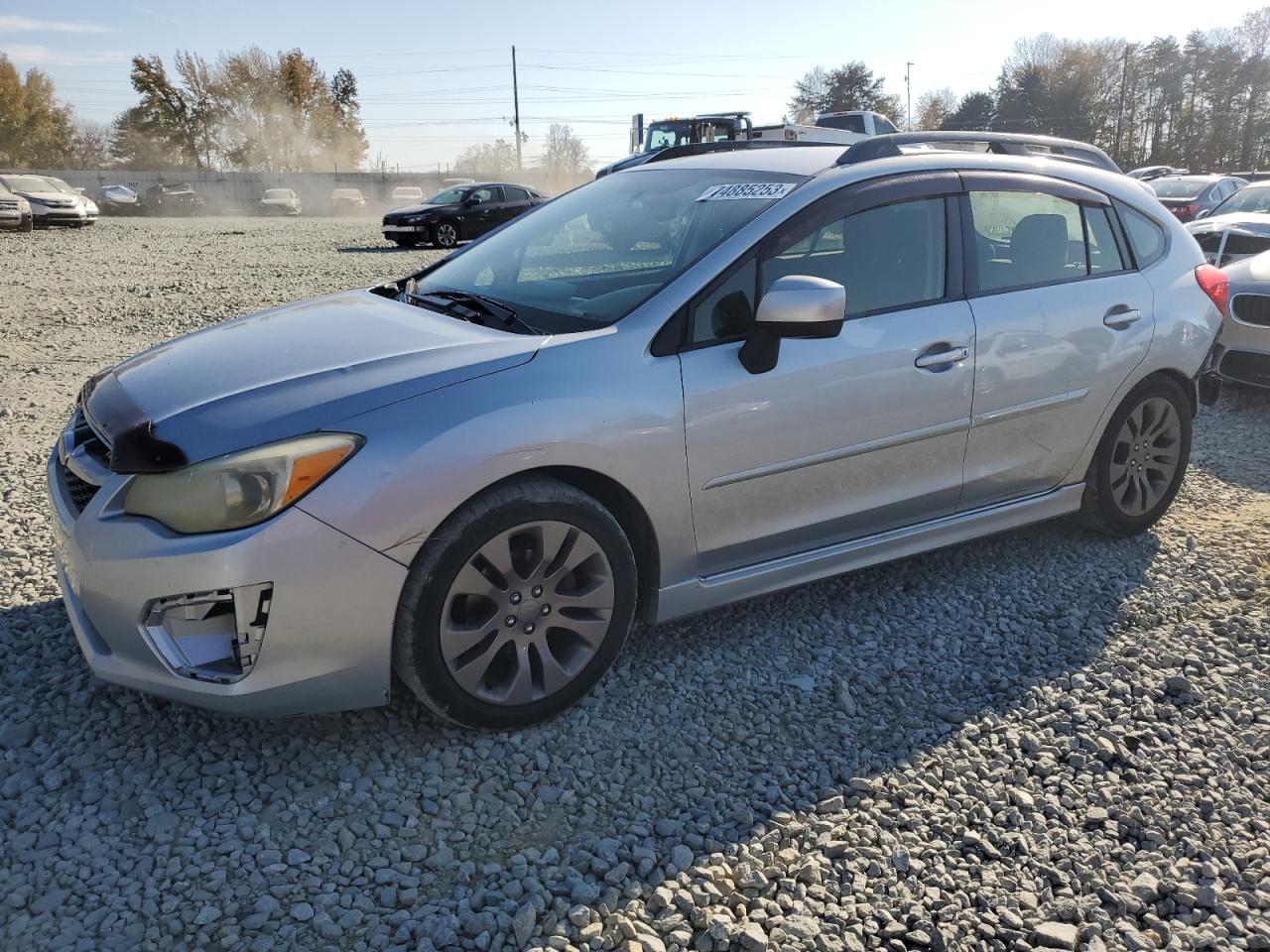 Image 1 of 2012 SUBARU IMPREZA SPORT PREMIUM 2012 with VIN JF1GPAL60CH229421