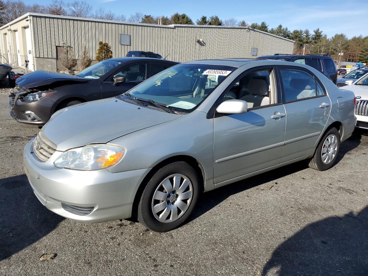 Image 1 of 2004 TOYOTA COROLLA CE 2004 with VIN JTDBR38E542030198