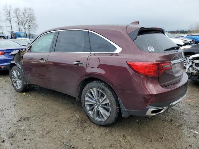 Image 2 of 2017 ACURA MDX TECHNOLOGY 2017 with VIN 5FRYD4H54HB021220