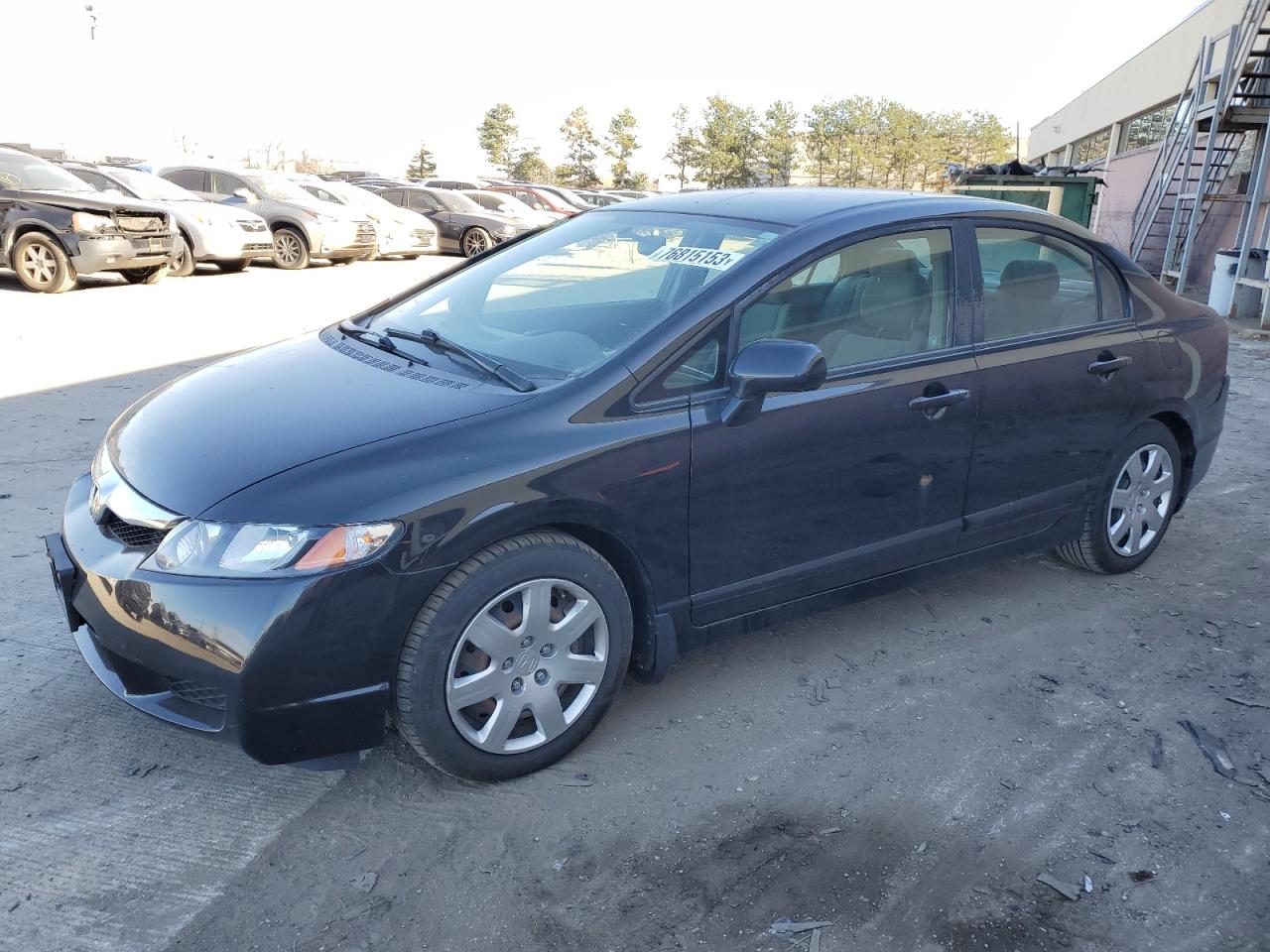 Image 1 of 2010 HONDA CIVIC LX 2010 with VIN 19XFA1F58AE006332