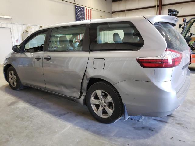 Image 2 of 2017 TOYOTA SIENNA  2017 with VIN 5TDZZ3DC4HS884472