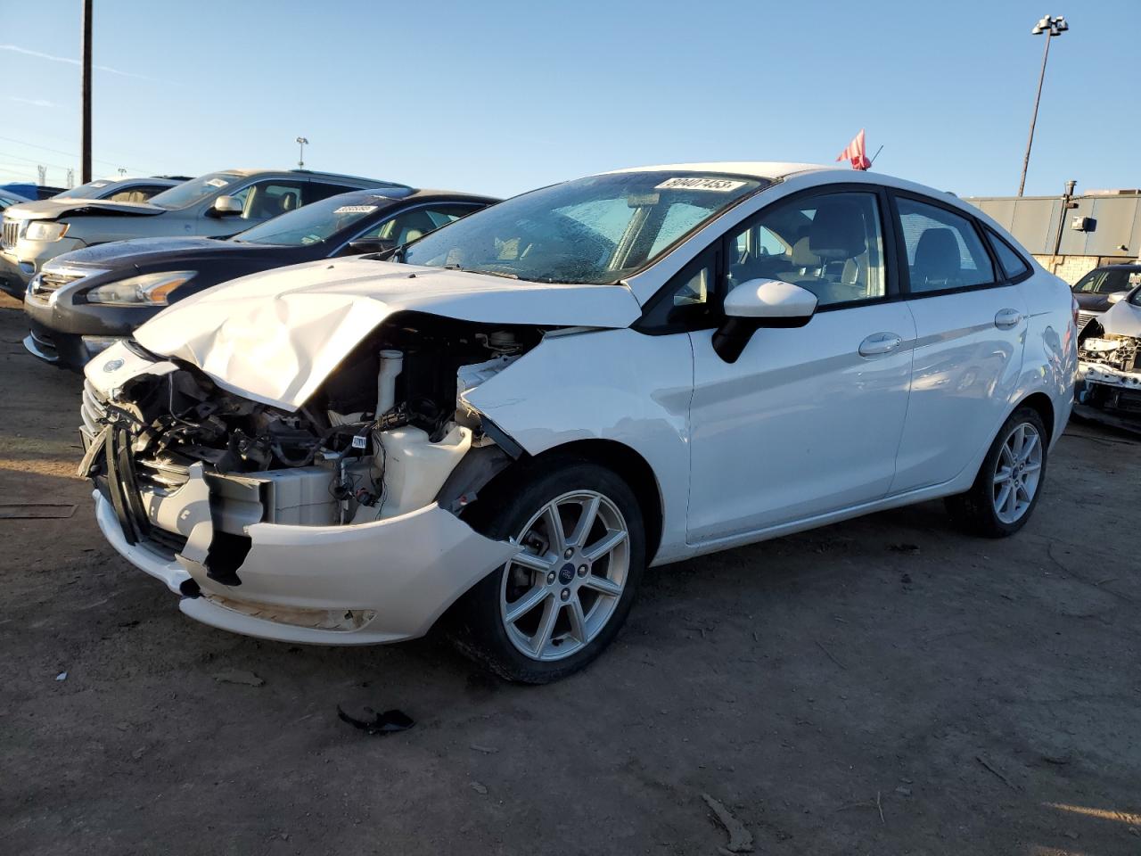 Image 1 of 2019 FORD FIESTA SE 2019 with VIN 3FADP4BJXKM137236