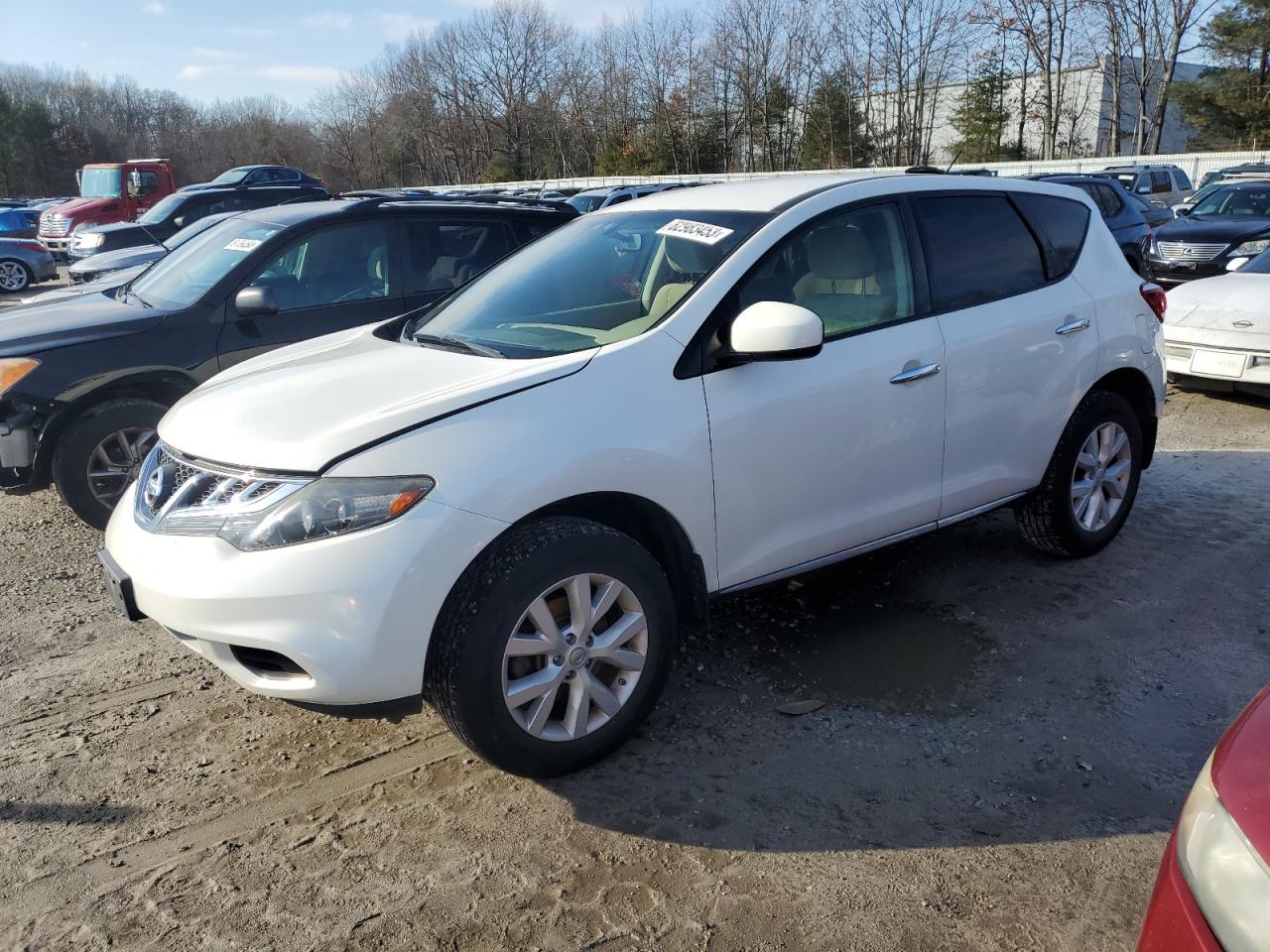 Image 1 of 2014 NISSAN MURANO S 2014 with VIN JN8AZ1MW6EW527290