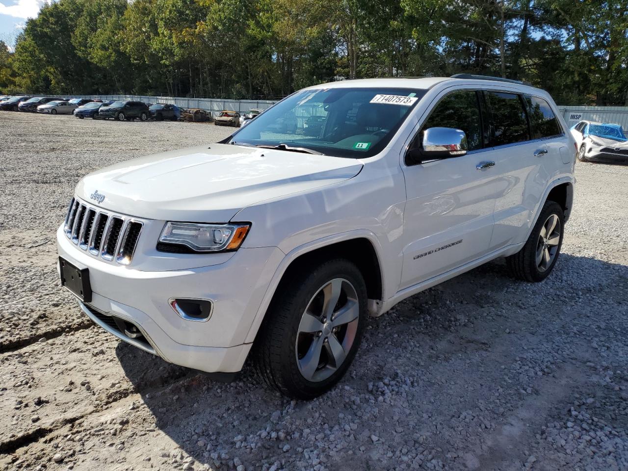 2015 JEEP GRAND CHEROKEE OVERLAND 2015 image