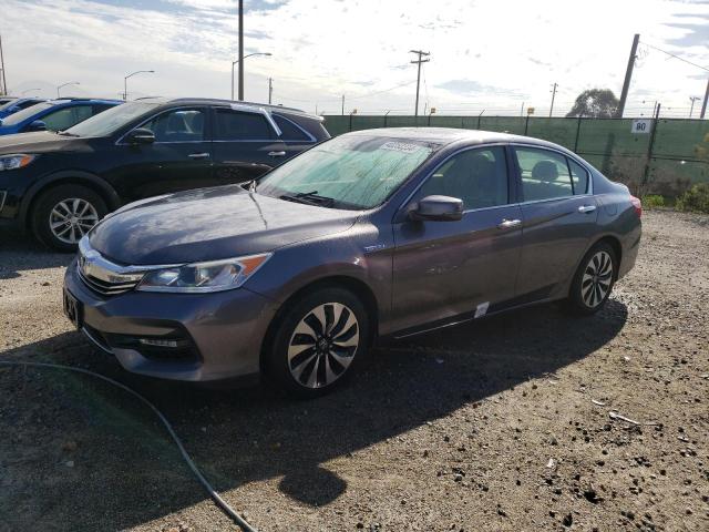 Изображение 1 2017 HONDA ACCORD HYBRID EXL 2017 с VIN JHMCR6F59HC023715