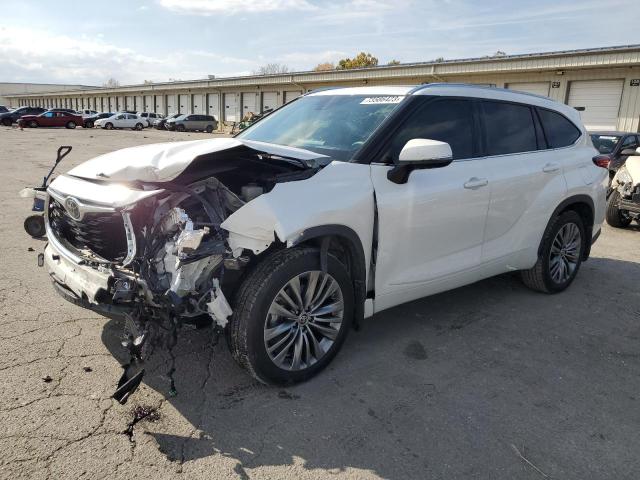 Image 1 of 2021 TOYOTA HIGHLANDER PLATINUM 2021 with VIN 5TDFZRBH9MS064807