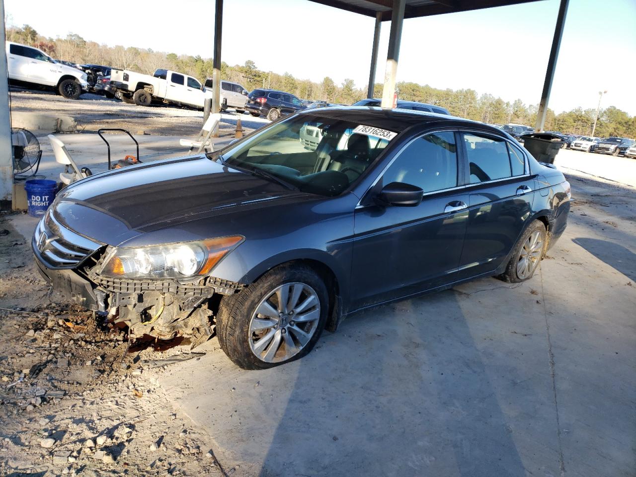 Image 1 of 2012 HONDA ACCORD EXL 2012 with VIN 1HGCP3F84CA034031