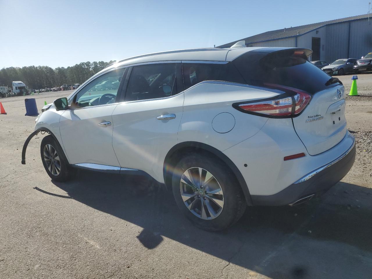 Image 2 of 2017 NISSAN MURANO S 2017 with VIN 5N1AZ2MG5HN138690