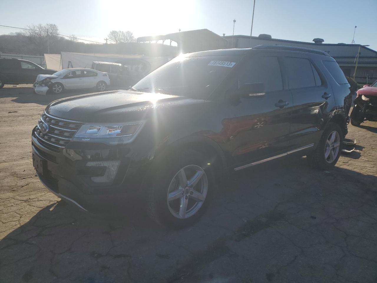 Image 1 of 2017 FORD EXPLORER XLT 2017 with VIN 1FM5K8DHXHGC10134
