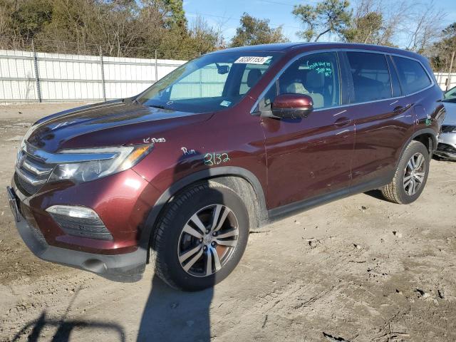 Image 1 of 2016 HONDA PILOT EXL 2016 with VIN 5FNYF6H55GB100577