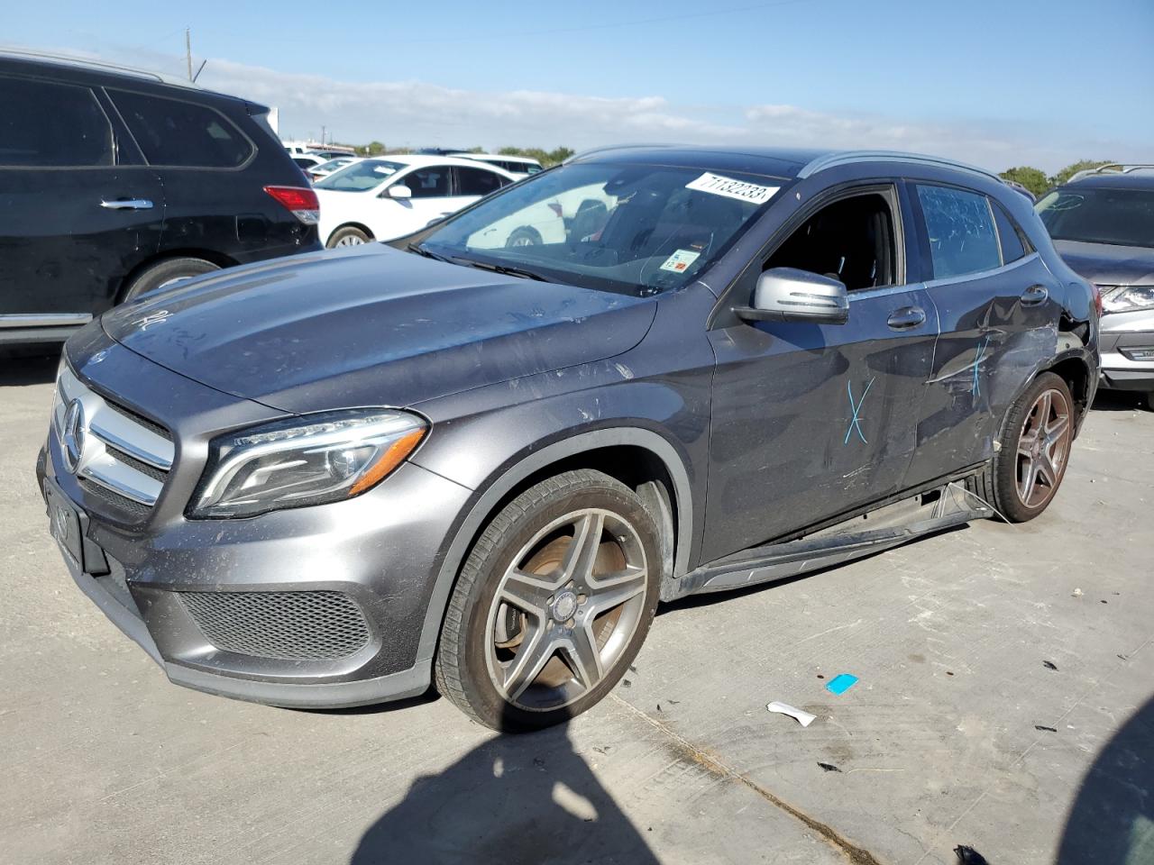 Image 1 of 2016 MERCEDES-BENZ GLA 250 2016 with VIN WDCTG4EB4GJ216877