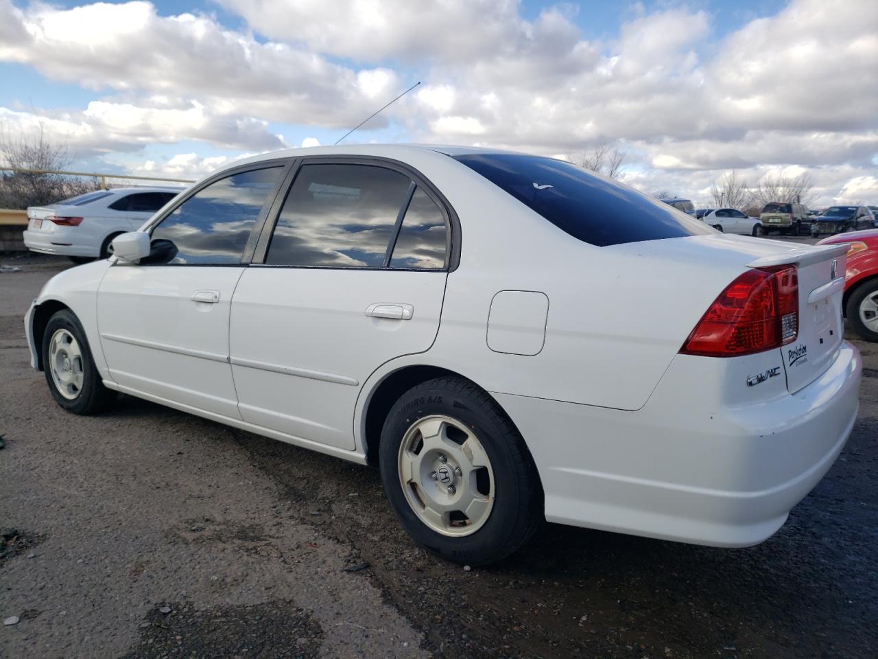 Image 2 of 2005 HONDA CIVIC HYBRID 2005 with VIN JHMES96625S012466