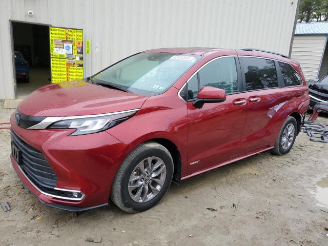 Изображение 1 2021 TOYOTA SIENNA XLE 2021 с VIN 5TDYSKFC1MS015975
