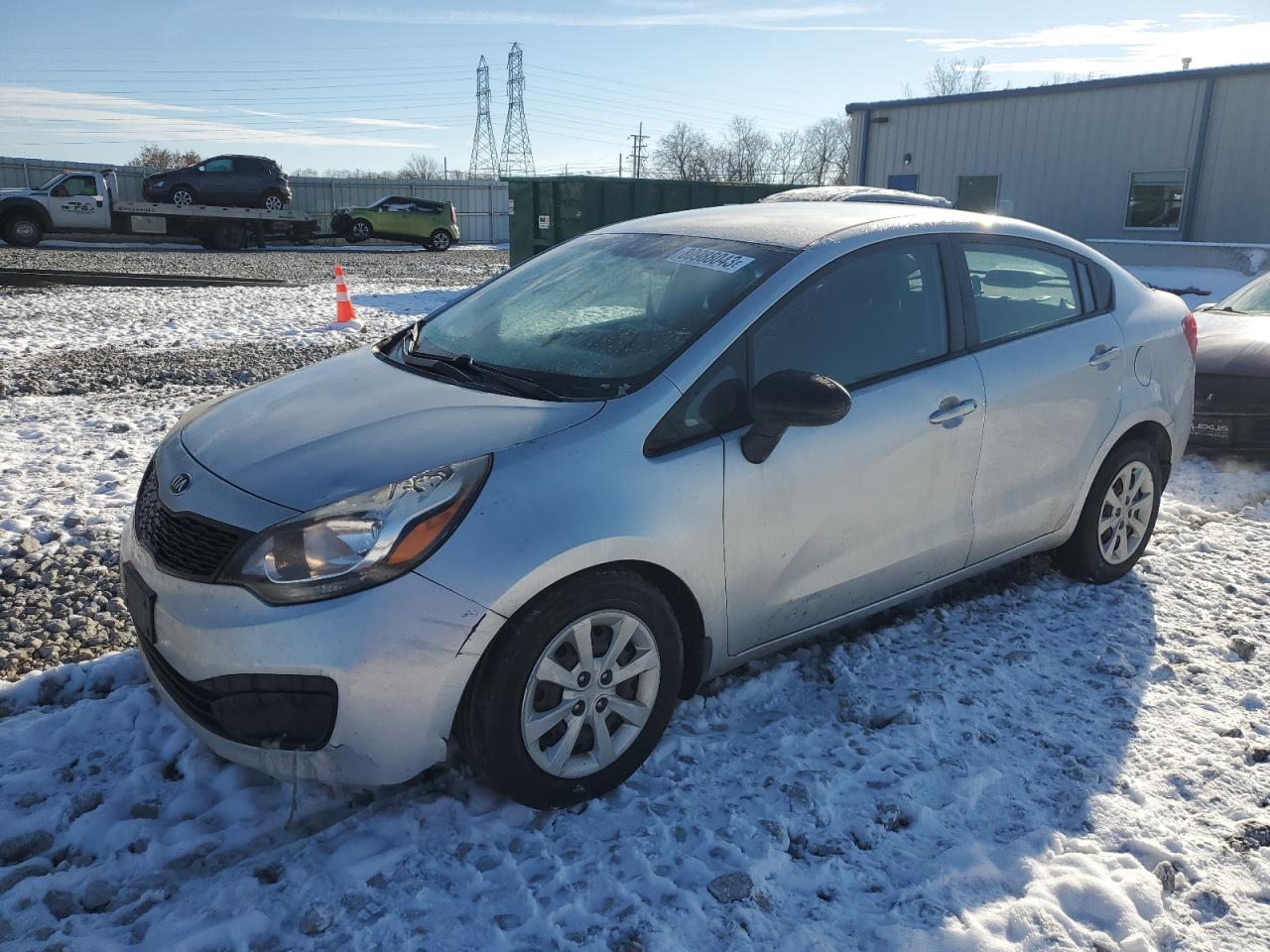 Image 1 of 2015 KIA RIO LX 2015 with VIN KNADM4A32F6503294