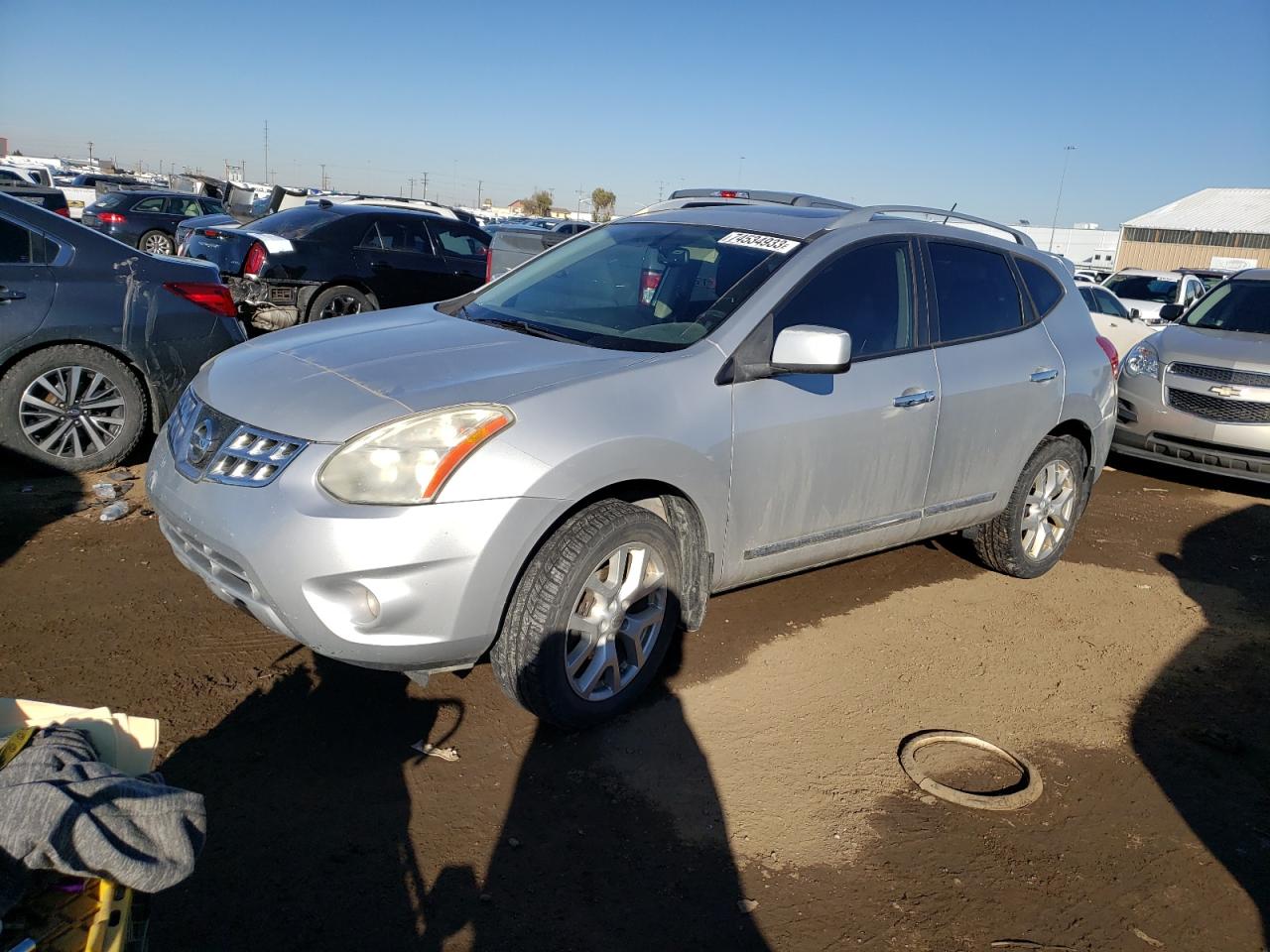 Obraz 1 z 2011 NISSAN ROGUE S 2011 z VIN JN8AS5MV1BW667679
