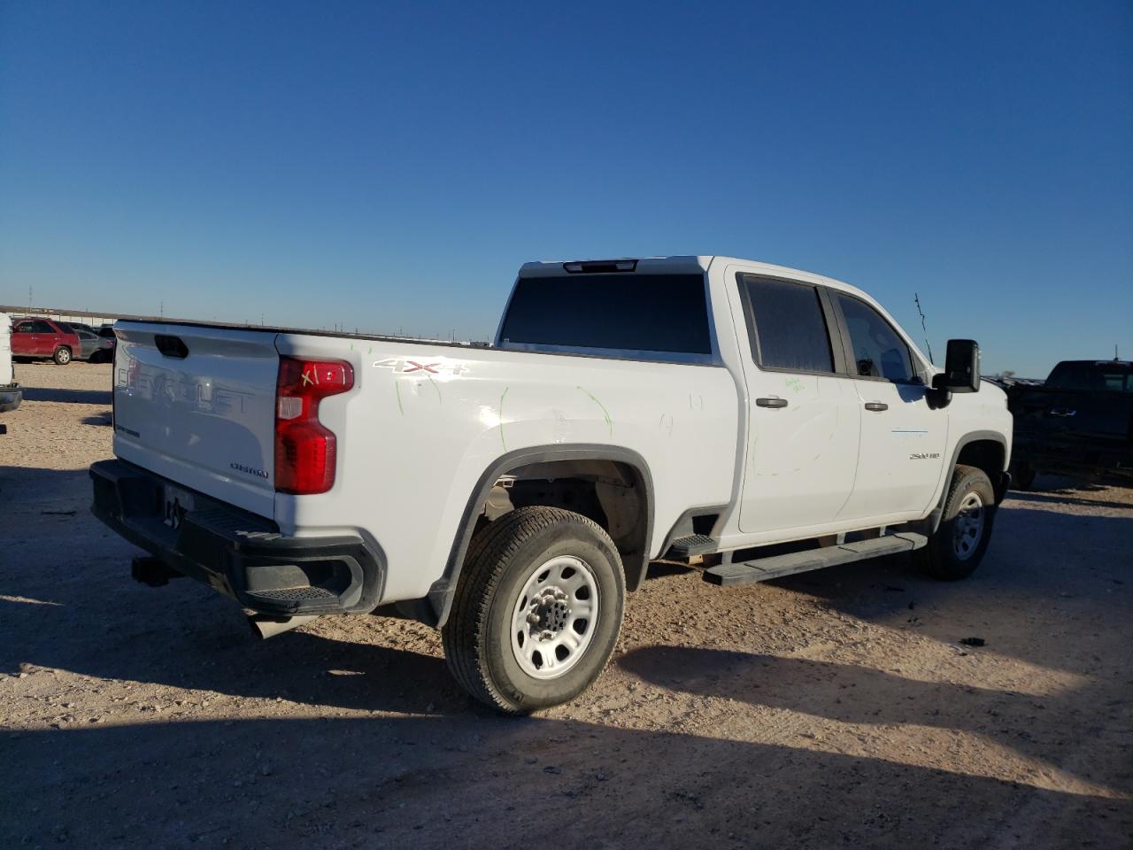 Image 3 of 2022 CHEVROLET SILVERADO K2500 CUSTOM 2022 with VIN 1GC1YME76NF361442