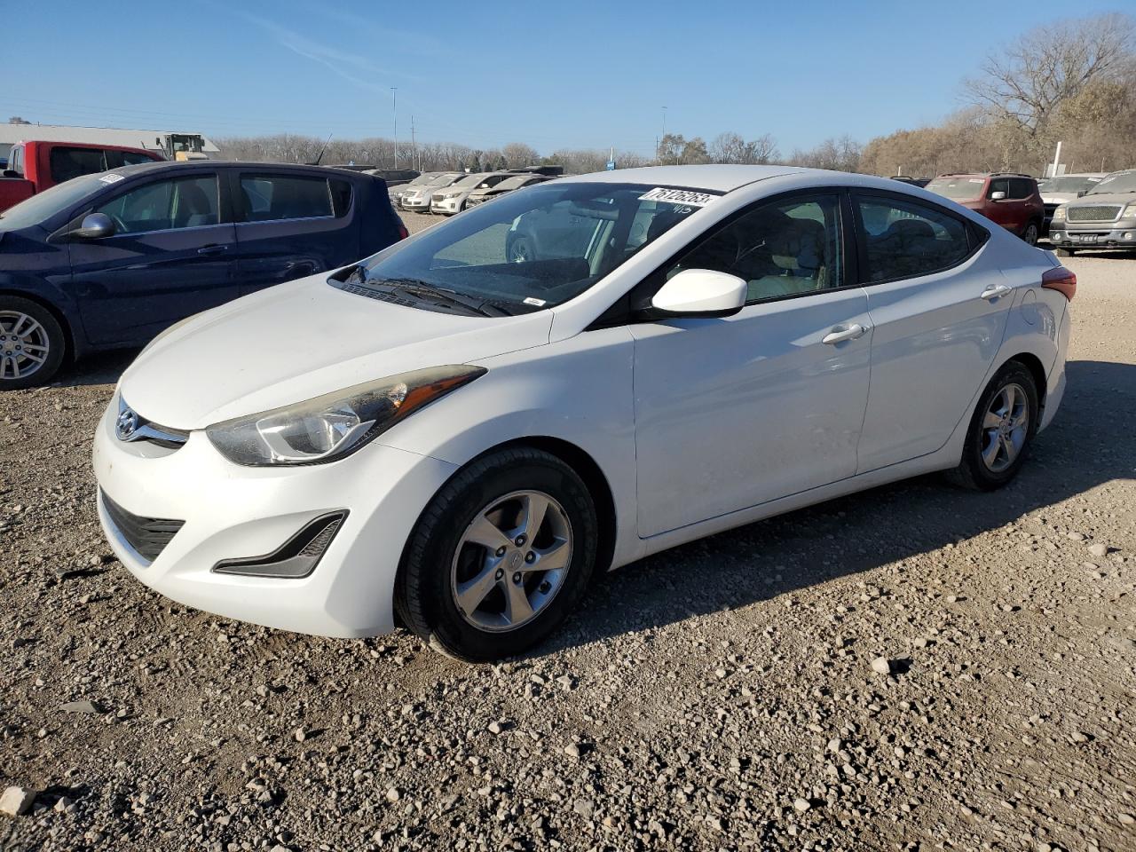 Image 1 of 2014 HYUNDAI ELANTRA SE 2014 with VIN 5NPDH4AE0EH486959