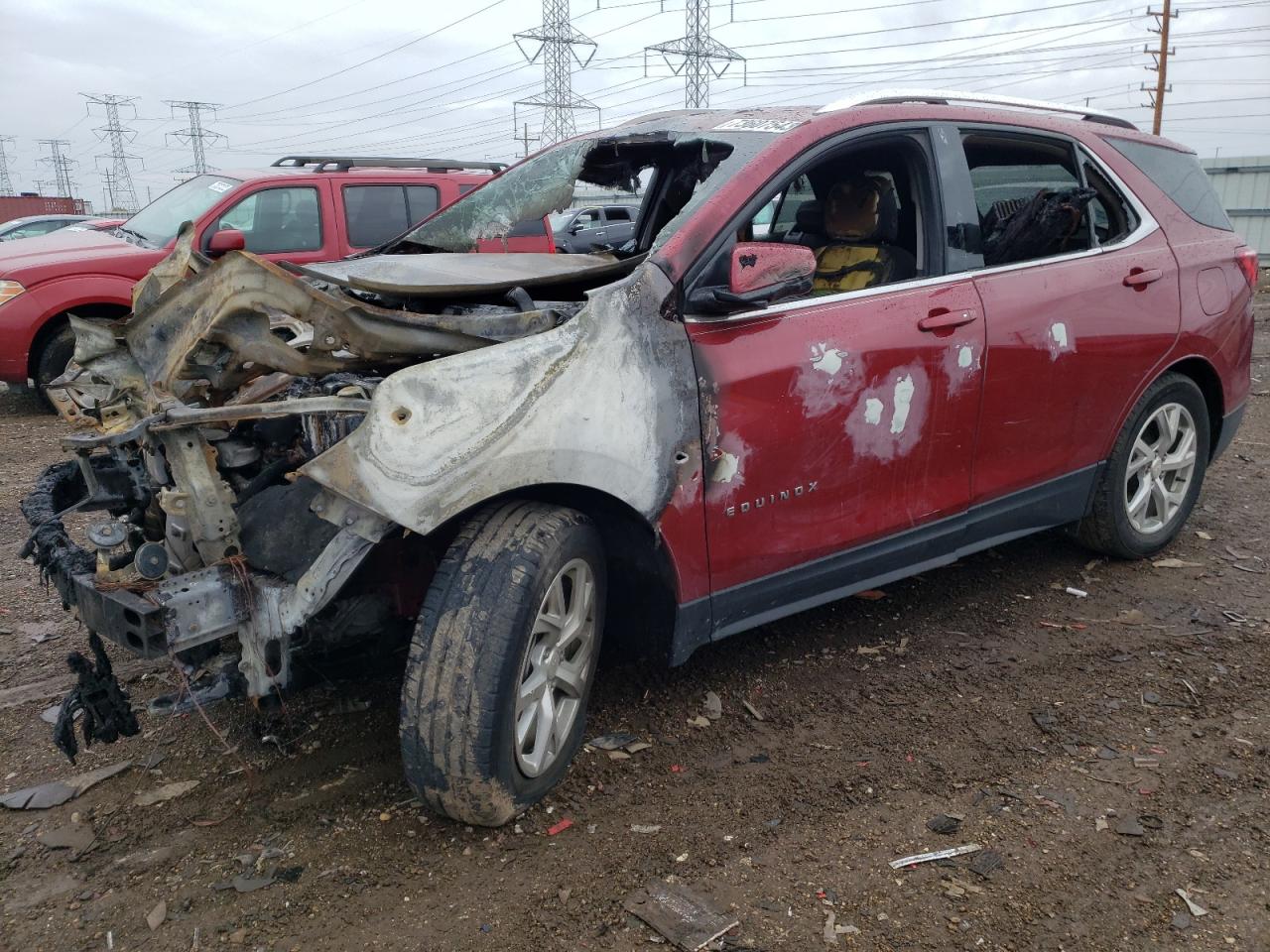 Image 1 of 2020 CHEVROLET EQUINOX LT 2020 with VIN 3GNAXLEX3LS607490