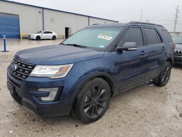 Image 1 of 2017 FORD EXPLORER XLT 2017 with VIN 1FM5K7D89HGB39129