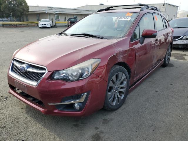 Obraz 2015 SUBARU IMPREZA SPORT LIMITED 2015