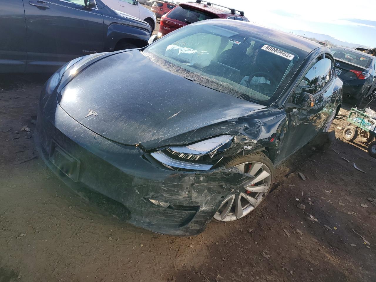 Obraz 1 z 2019 TESLA MODEL 3  2019 z VIN 5YJ3E1EB3KF441284