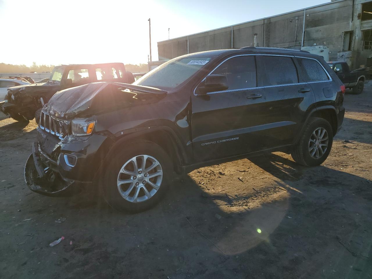 Image 1 of 2015 JEEP GRAND CHEROKEE LAREDO 2015 with VIN 1C4RJFAG4FC214712