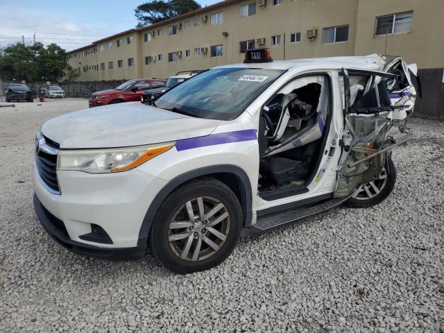 2014 TOYOTA HIGHLANDER LE 2014 image