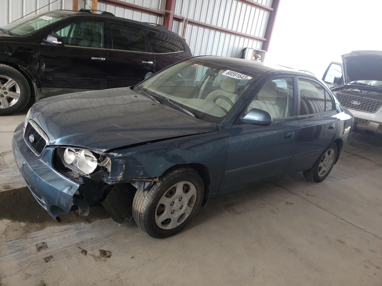 Obraz 1 z 2003 HYUNDAI ELANTRA GLS 2003 z VIN KMHDN45D83U499693