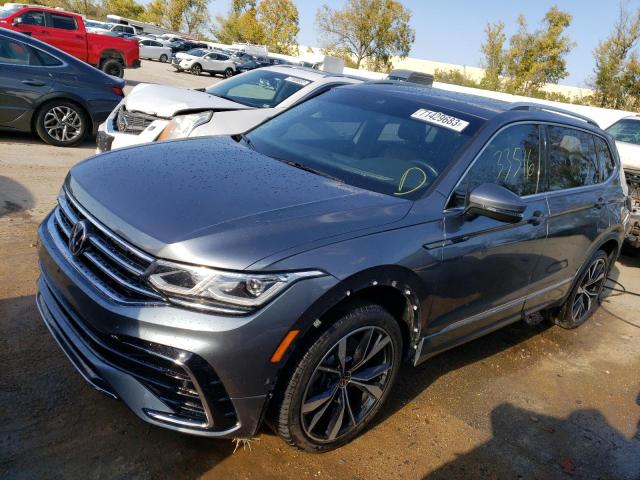 Image 1 of 2022 VOLKSWAGEN TIGUAN SEL R-LINE 2022 with VIN 3VV4B7AX5NM166228