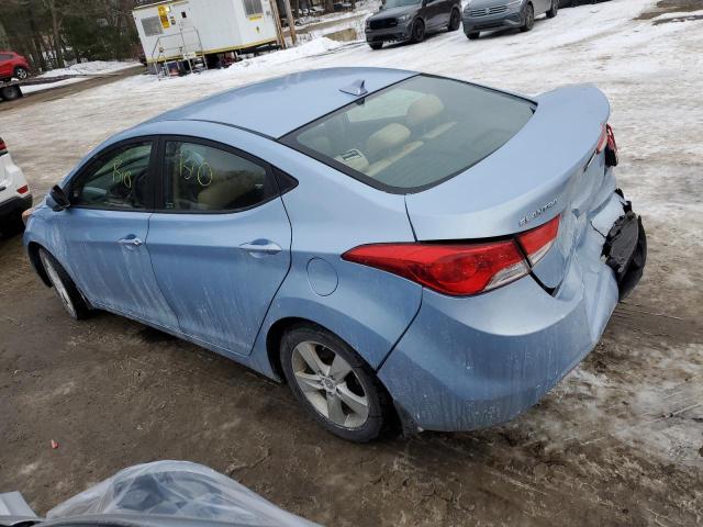 Image 2 of 2013 HYUNDAI ELANTRA GLS 2013 with VIN KMHDH4AEXDU844777