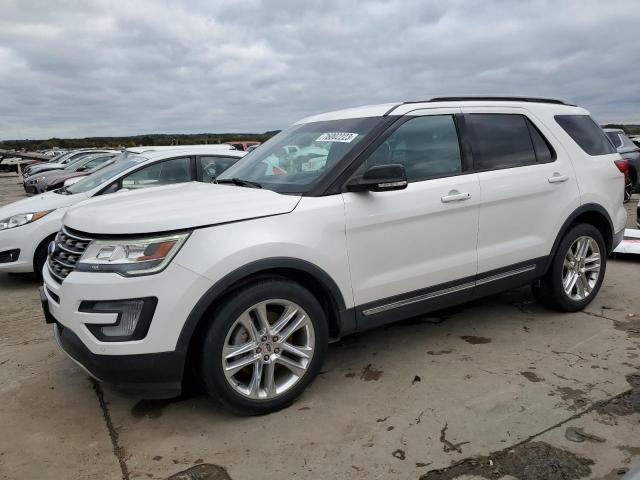Image 1 of 2017 FORD EXPLORER XLT 2017 with VIN 1FM5K7D87HGA93333