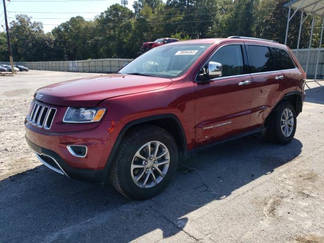 Image 1 of 2015 JEEP GRAND CHEROKEE LIMITED 2015 with VIN 1C4RJEBG8FC872512