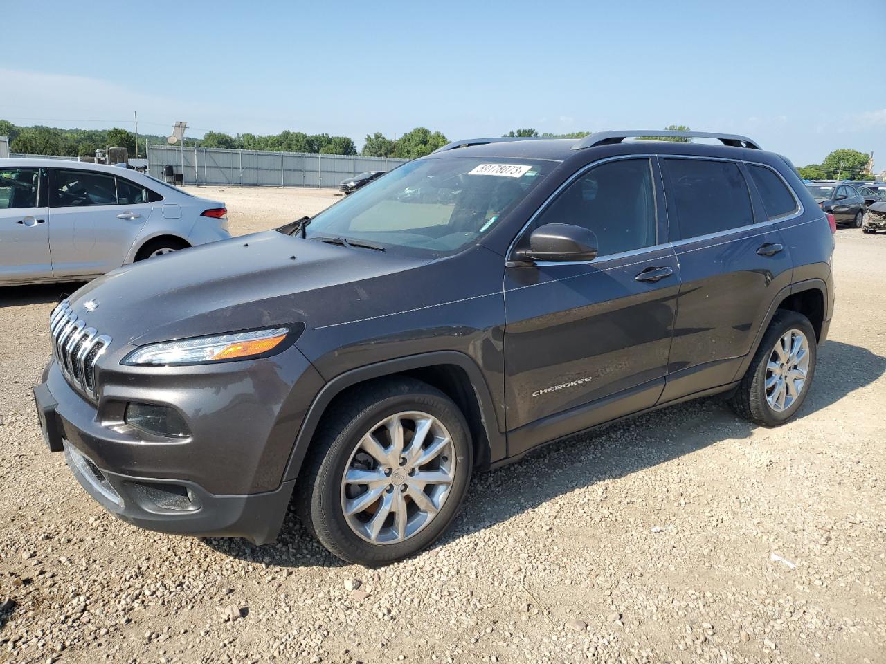 Image 1 of 2017 JEEP CHEROKEE LIMITED 2017 with VIN 1C4PJLDB5HW559397