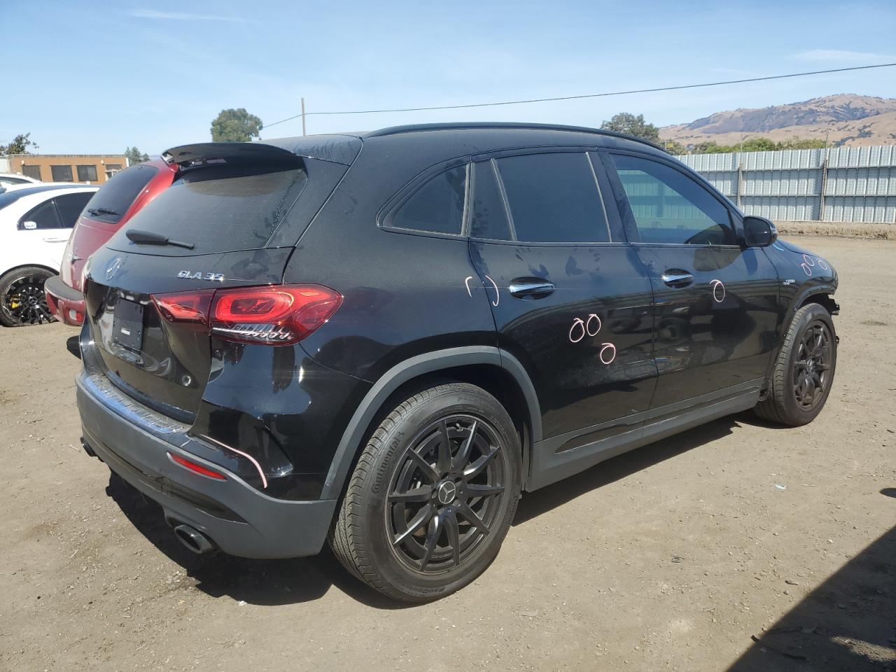 Image 3 of 2022 MERCEDES-BENZ GLA 35 AMG 2022 with VIN W1N4N5BBXNJ351216