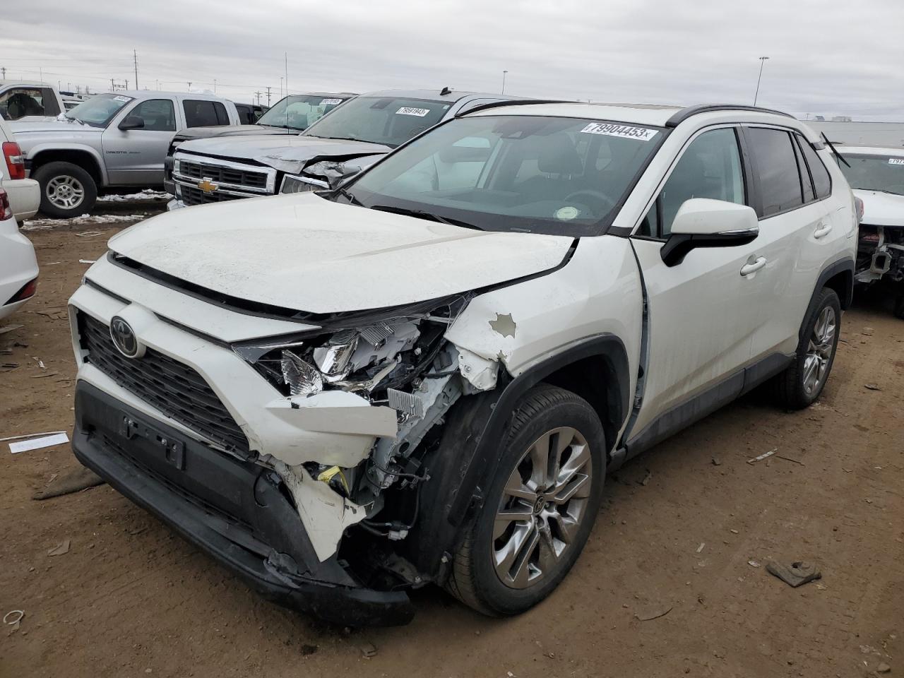 Image 1 of 2021 TOYOTA RAV4 XLE PREMIUM 2021 with VIN 2T3A1RFV4MW234538