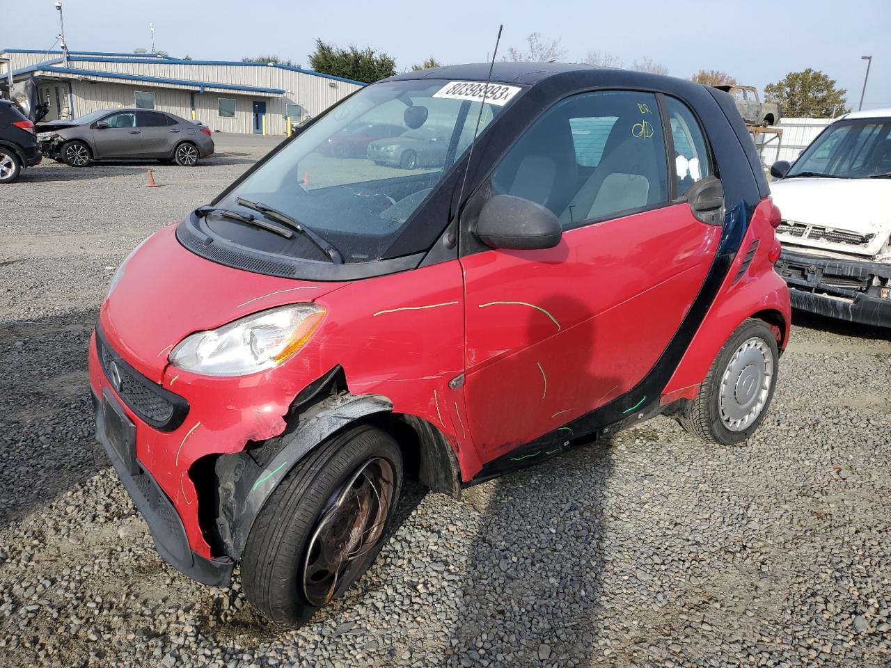 Obraz 1 z 2015 SMART FORTWO PURE 2015 z VIN WMEEJ3BA3FK796834